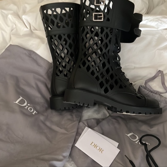 Christian Dior Boot D-Trap Low Boots Size 40 - Picture 8 of 10